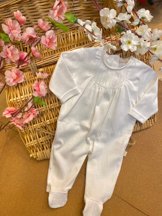 Tutina bianca baby gi