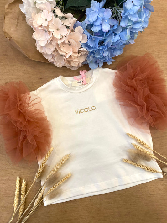 T-shirt tulle